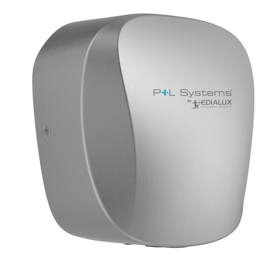 P+L HEPA filter sušač za ruke srebrni