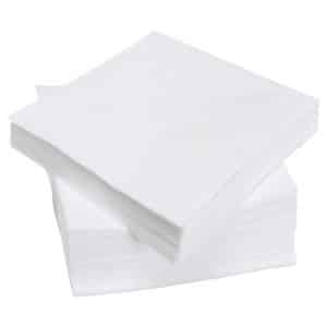 Salvete 17x21cm bele